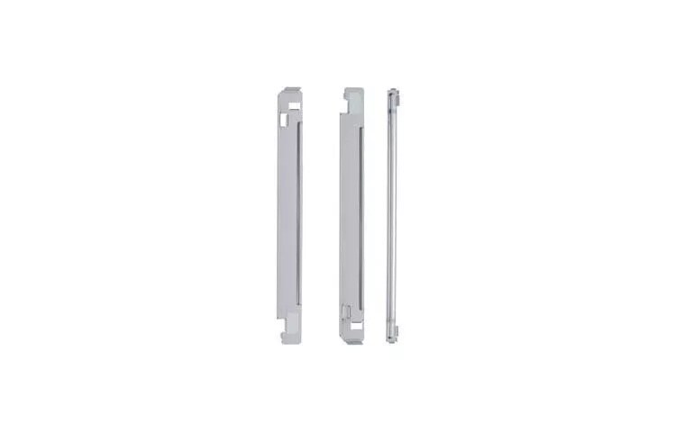 Front view of the 29" Laundry Stacking Kit - Chrome - KSTK2. 