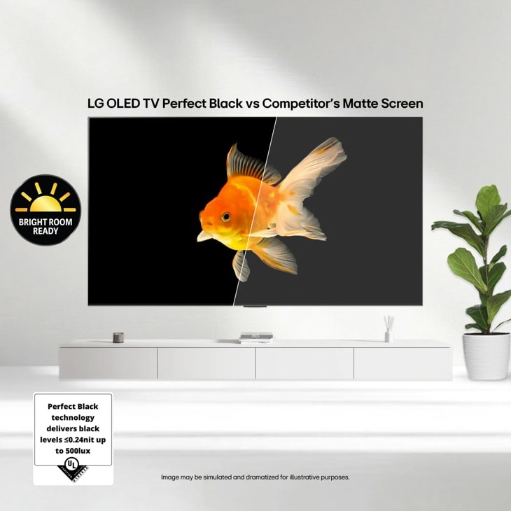 65 inch Class LG OLED evo AI G5 4K Smart TV 2025 with Supplied