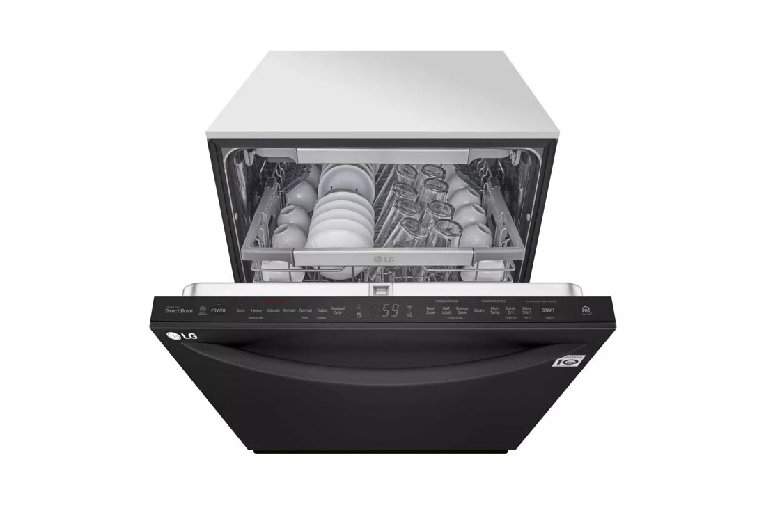 Top Control Smart wi-fi Enabled Dishwasher with QuadWash™ and TrueSteam®