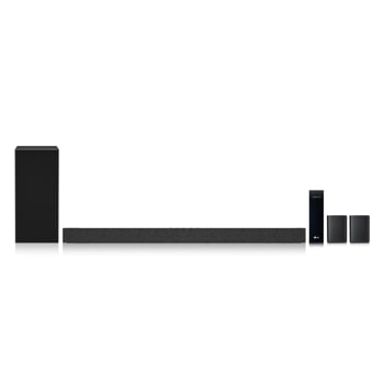LG SPD7R 7.1 Channel Soundbar with subwoofer and wireless rear speaker kit