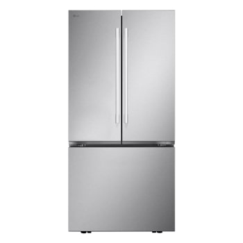 25 cu.ft. 3-Door French Door Refrigerator with NEW Hybrid Handle Design and Internal Water Dispenser1