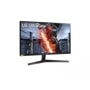 Left side view of the 27 Inch LG UltraGear (27GN800-B) gaming monitor with 144Hz refresh rate and 1ms (GtG) response time