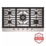LG STUDIO 36” UltraHeat™ Gas Cooktop with EasyClean®
