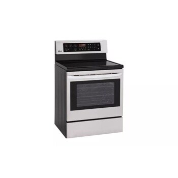 6.3 cu. ft. Capacity Electric Single Oven Range with Fan Convection