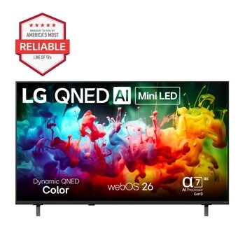 55-Inch LG QNED75 4K QNED TV 55QNED75BUA Brought to You by Americas Most Reliable Line of TVs - Front View