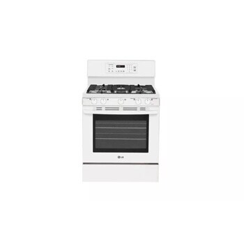 5.4 cu. ft. Capacity Gas Single Oven Range with Oval Burner and Griddle