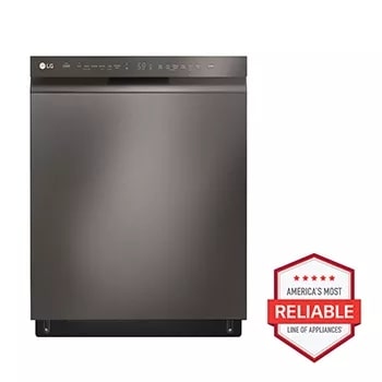 Lg front control dishwasher best sale with quadwash and easyrack plus