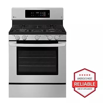 5.4 cu. ft. Gas Single Oven Range with Fan Convection and EasyClean®1