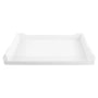 LG AJP75235113 refrigerator accessory clear storage bin with raised edges