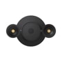 LG TWMF2W25G appliance with central control panel and dual side speakers - Top View