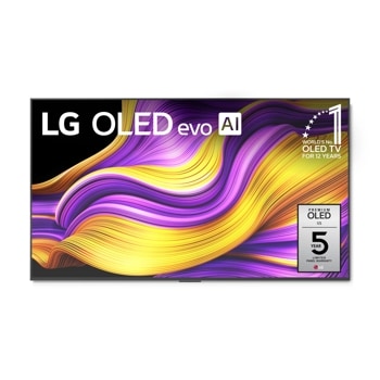 LG OLED evo Al
WORLD'S No.
OLED TV
FOR 12 YEARS
PREMIUM
OLED
G5
5
YEAR
LIMITED
PANEL WARRANTY
LG