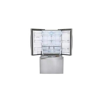 Super-Capacity 3 Door French Door Refrigerator with Smart Cooling Plus technology