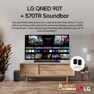 S70TR LG Home Theater Soundbar with Dolby Atmos® and Rear Speakers, 5.1.1 channel, Best QNED matching