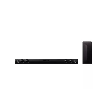 LG LAS485B 2.1 Channel 300W Sound Bar with Wireless Subwoofer and Bluetooth® Connectivity