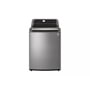 Front view of the 4.8 cu. ft. Mega Capacity  Smart wi-fi Enabled Top Load Washer with Agitator and TurboWash3D™ Technology - WT7305CV. 