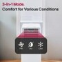 3-in-1 mode. Comfort for various Conditions
Fan
Dry
Cool