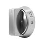 AEZ75853755 LG cooking accessory control knob in stainless steel finish with LITE and HI settings
