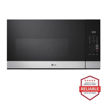 27 cu. ft. Smart Counter-Depth MAX™ French Door Refrigerator with Freestanding Gas Range, Front Control Dishwasher and Microwave Kitchen Package in Stainless Steel LRFLC2706S_LRGL5821S_MVEM1621Y_LDFN3432T
