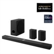 2025 S95AR LG Home Theater Soundbar with Wireless Dolby Atmos C2 AE and Rear Speakers 9.1.5 ch. 2C Editor's Choice 2025 by TechRadar