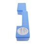 AJL75131905 blue liquid detergent dispenser drawer with white cap and usage instructions