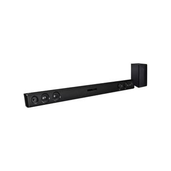 LG LAS485B 2.1 Channel 300W Sound Bar with Wireless Subwoofer and Bluetooth® Connectivity