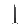 43-Inch LG QNED TV 43QNED75BAA with slim profile and Y-shaped stand - Side View