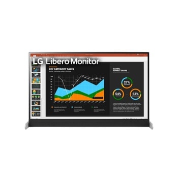 27bq70qc-s | 27-inch QHD Libero Monitor with Detachable Full HD