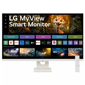 LG MyView Smart Monitor 31.5インチ 4K 32