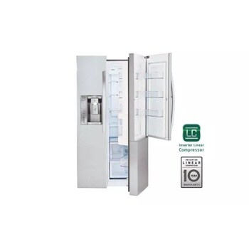 26 cu.ft. Ultra Capacity Side-By-Side Refrigerator with Door-In-Door®