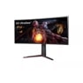 Right side view of the 34 Inch LG UltraGear (34GP950G-B) curved gaming monitor with 144Hz refresh rate and 1ms (GtG) response time