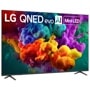 85-Inch LG QNED evo AI Mini LED 4K TV 85QNED84BUA with vibrant color display - Side Angle