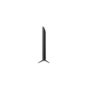 43-Inch 4K UHD TV 43NU700BPUC with slim profile design and tripod stand - Side View
