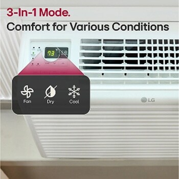 6,000 BTU Window Air Conditioner - White