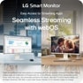 32 Inch 4K UHD IPS Smart Monitor with webOS and USB Type-C PD 90W