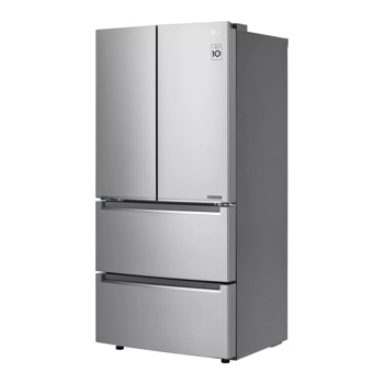19 cu. ft. counter depth french door refrigerator right side angle view 