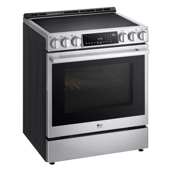 LG STUDIO 6.3 cu. ft. InstaView® Induction Slide-in Range with Air Fry and Air Sous Vide	