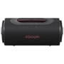LG xboom BLAST.AUSALBK Portable Speaker with Red Accent and Control Buttons - Front View