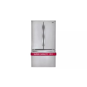 31 cu. ft. Super Capacity 3-Door French Door Refrigerator