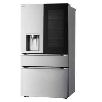 29 cu. ft. standard depth max french door refrigerator right side angle view