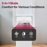 3-in-1 mode. Comfort for various Conditions
Fan
Dry
Cool