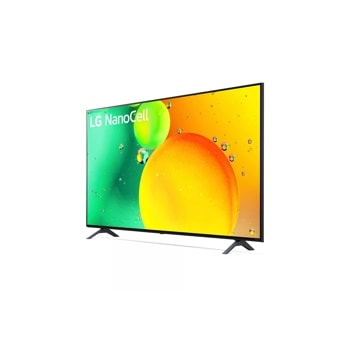 LG 55 Inch Class NANO75 UQA series LED 4K UHD Smart webOS 22 w/ ThinQ AI TV