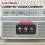10,000 BTU Smart Wi-Fi Enabled Window Air Conditioner, 450 Sq. Ft.