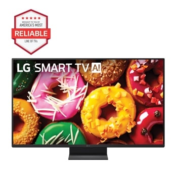 LG Smart TV AI 27LB7000PUA with Americas Most Reliable Line of TVs badge - Front View1