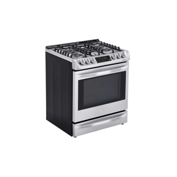 6.3 cu. ft. Smart wi-fi Enabled Dual Fuel Slide-in Range with ProBake Convection® and EasyClean®