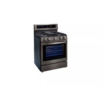 5.8 cu ft. Smart Wi-Fi Enabled True Convection InstaView® Gas Range with Air Fry