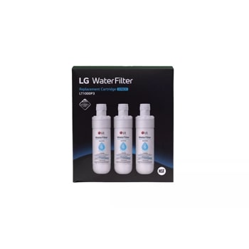LG LT1000P3 - 6 Month / 200 Gallon Capacity Replacement Refrigerator Water Filter 3-Pack (NSF42, NSF53, and NSF401*)