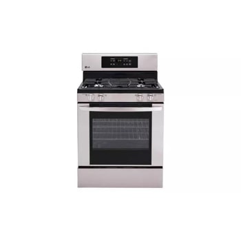5.4 cu. ft. Capacity Gas Single Oven Range with 4 Burners