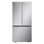 LG LF21G6201S French Door Refrigerator with stainless steel finish and vertical handles - Front View