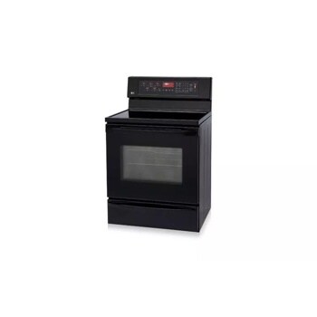 Freestanding Electric Range with Dual Convection System