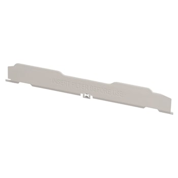 MCK66787901 LG Dryer filter cover with INSERT FILTER BEFORE USE text1